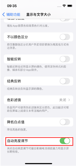 思茅苹果15维修店分享iPhone 15 Pro系列屏幕亮度 