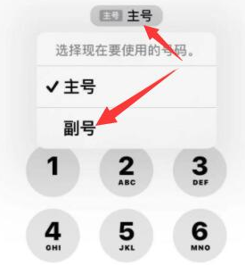 思茅苹果14维修店分享iPhone 14 Pro Max使用副卡打电话的方法 