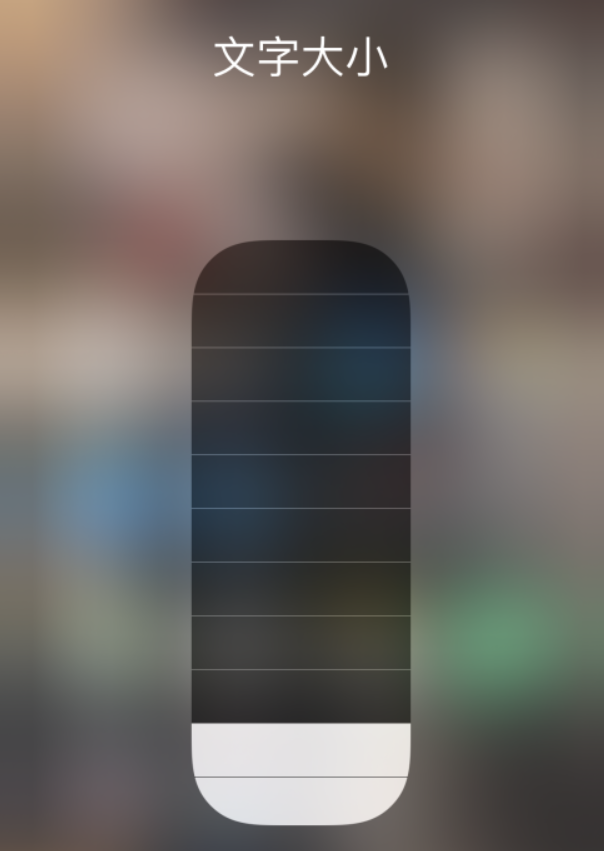 思茅苹果手机维修分享小技巧：在 iPhone 控制中心快速调节字体大小 